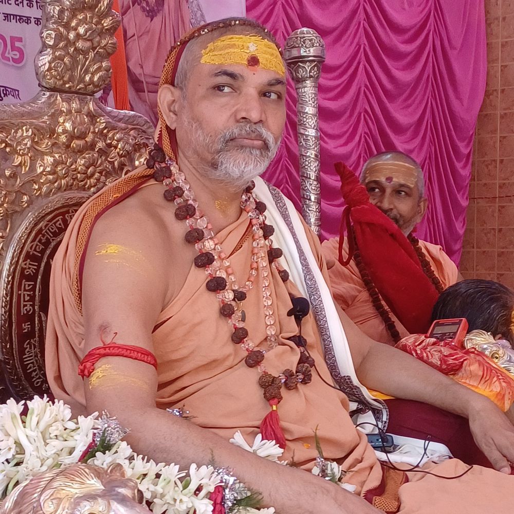 शंकराचार्य अविमुक्तेश्वरानंद सरस्वती ने मुंगेर का किया दौरा:बोले-बिहार विधानसभा की सभी सीटों पर उतरेंगे निर्दलीय गौ भक्त प्रत्याशी