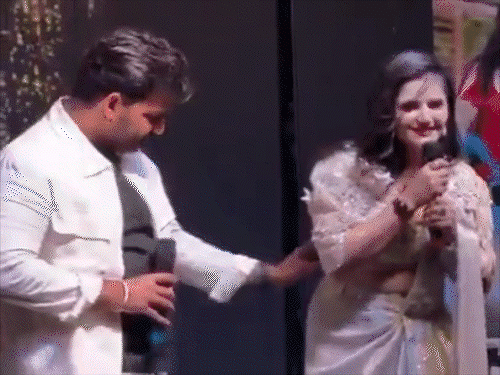 पवन सिंह पीछे हटे या बीजेपी ने टिकट काटा?:पत्नी-हरियाणवी एक्ट्रेस से विवादों में घिरे; योगी-मोदी से गुहार लगा चुकीं ज्योति सिंह PK से मिलीं