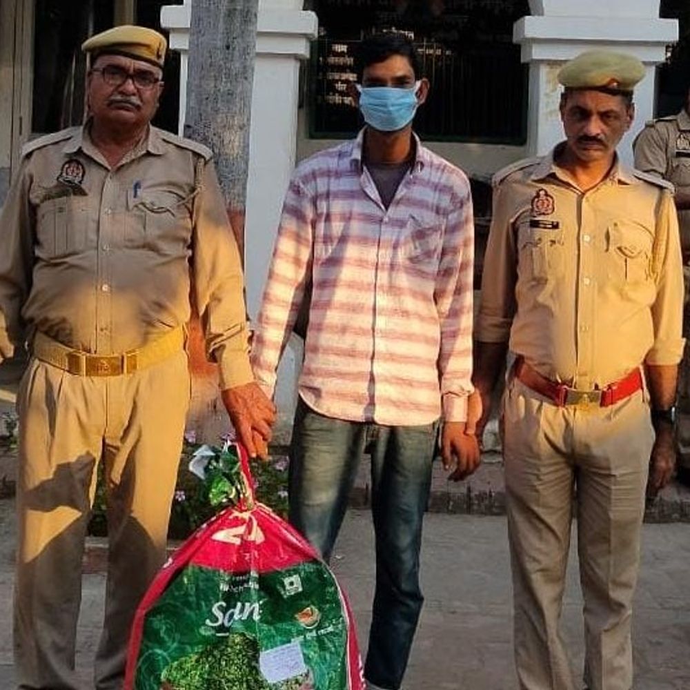सहारनपुर में मंदिर से चोरी हुई मूर्ति बरामद:पुलिस ने एक आरोपी को गिरफ्तार किया