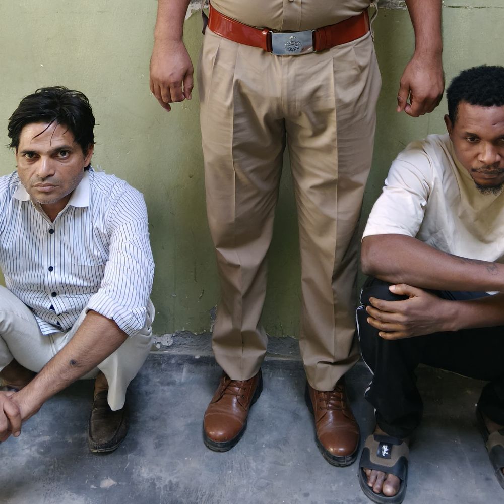 गुरुग्राम में नाइजीरियाई समेत 2 गिरफ्तार:  MDMA बरामद, दिल्ली से लेकर आए थे, नेटवर्क में शामिल लोगों की तलाश – Farrukh Nagar News