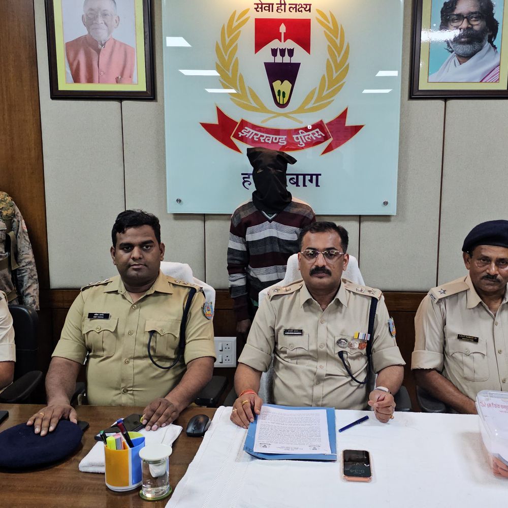 हजारीबाग में हार्डकोर नक्सली सुनील गंझू गिरफ्तार:  42 मामले दर्ज, बेलतू नरसंहार में भी था शामिल; ‘झारखंड का टेरर’ नाम से था चर्चित – Hazaribagh News