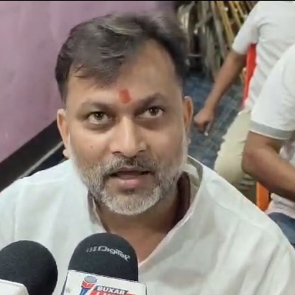 आनंद मिश्रा को टिकट मिलने पर बक्सर भाजपा में बगावत:कार्यकर्ताओं ने विनोद तावड़े-दिलीप जायसवाल के खिलाफ लगाए मुर्दाबाद के नारे