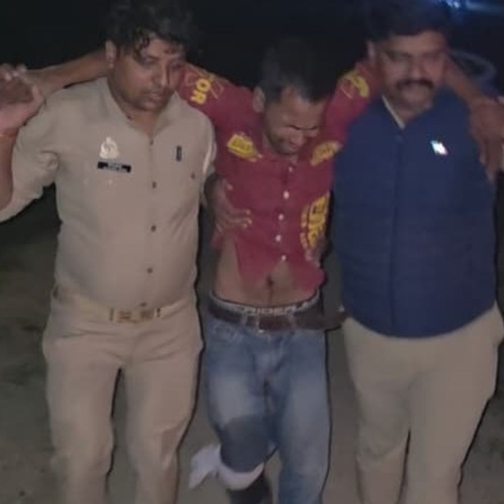 लखनऊ में गैंग रेप के आरोपी का हाफ एनकाउंटर:25 हजार का इनाम घोषित था, दो आरोपी पहले हो चुके गिरफ्तार