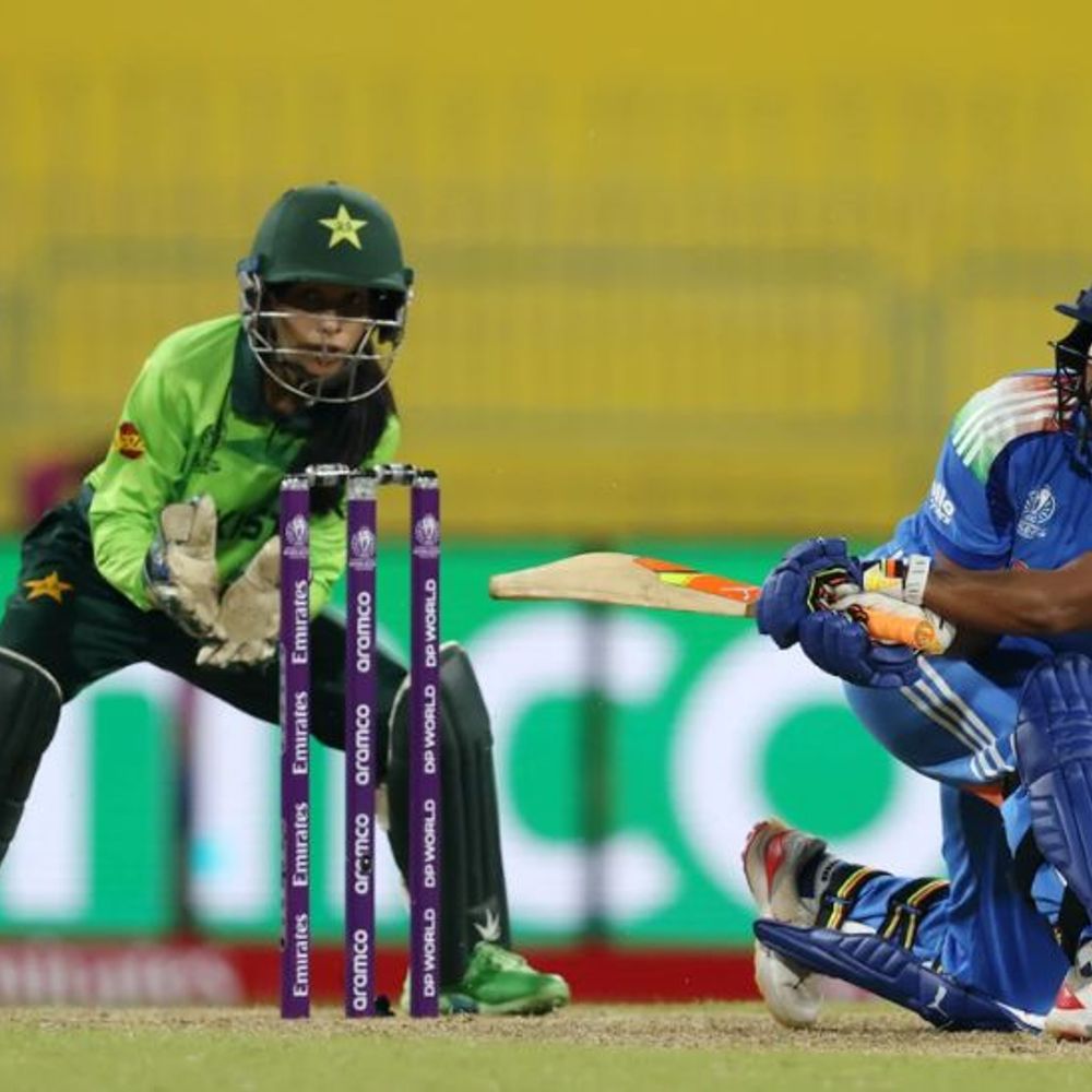 भारत-पाकिस्तान विमेंस वर्ल्ड कप मैच ने तोड़ा व्यूअरशिप रिकॉर्ड:2.84 करोड़ दर्शक, 187 करोड़ मिनट का वॉचटाइम; विमेंस इंटरनेशनल में सबसे ज्यादा