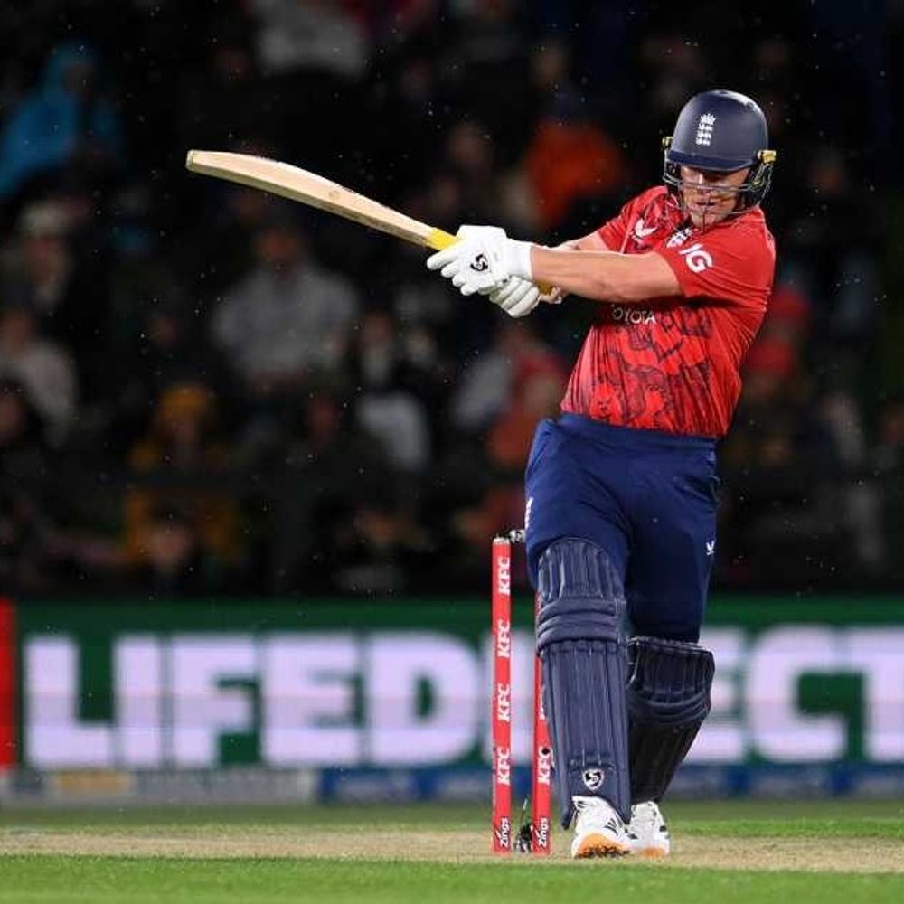 न्यूजीलैंड-इंग्लैंड पहला टी-20 बेनतीजा रहा:क्राइस्टचर्च में बारिश की वजह से एक ही पारी हो सकी; सैम करन ने 49 रन बनाए