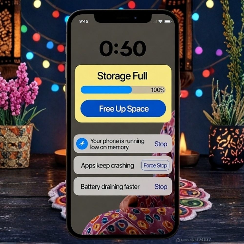 फेस्टिवल-फोटोज से फोन हैंग, डेटा लॉस का भी खतरा:स्पेस खाली करने के तरीके, फ्री में क्लाउड पर डेटा स्टोर करें; बैटरी कम ड्रेन होगी