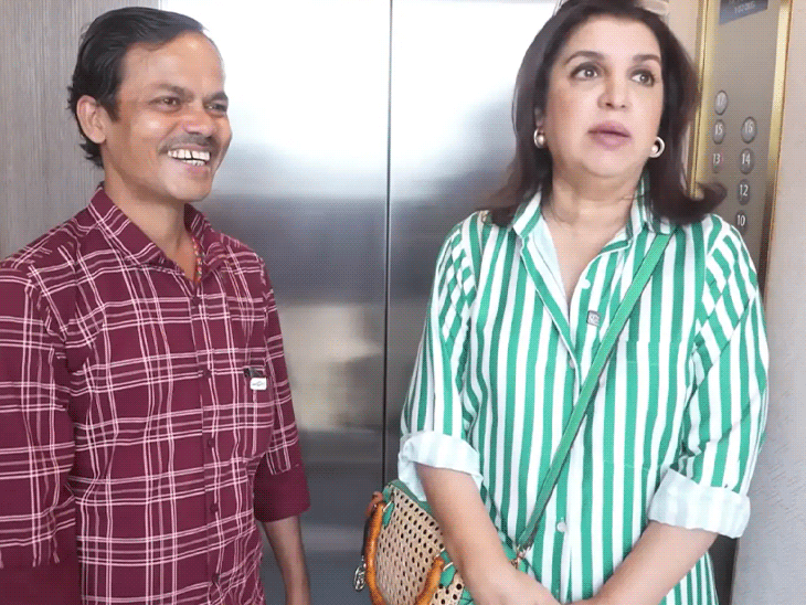 दिवाली से पहले फराह खान ने बढ़ाई दिलीप की सैलरी:व्लॉग में कोरियोग्राफर के कुक बोले- अगर मैं और रोऊंगा तो और पगार बढ़ेगा