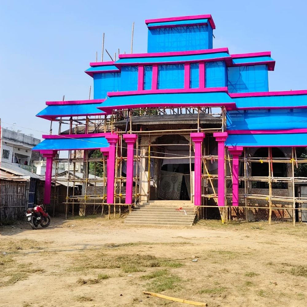 सहरसा के नया बाजार में 55 साल से काली पूजा:20 से 22 अक्टूबर तक 3 दिन का लगेगा मेला, पहले दिन रात में मां का जन्म