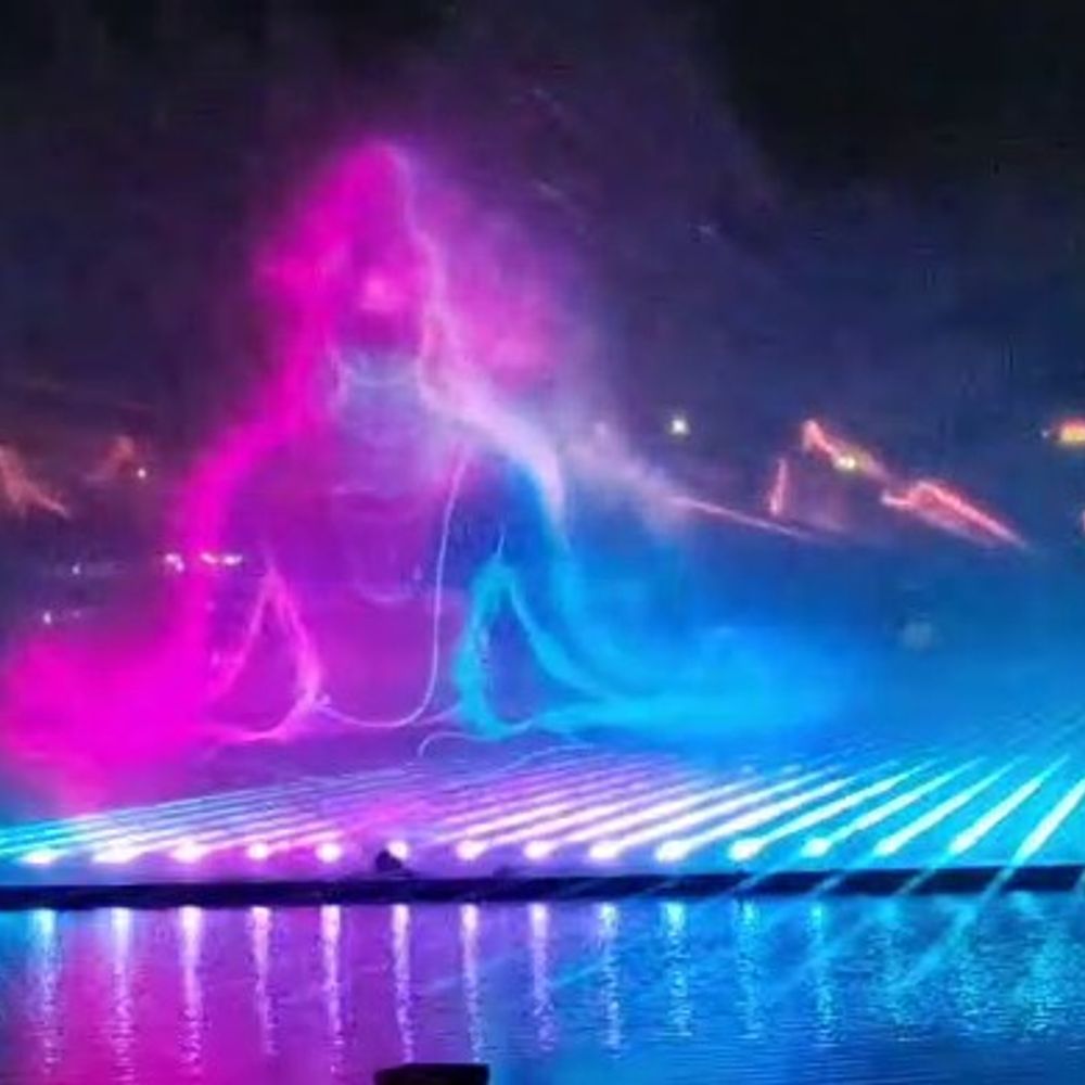 महाकाल लोक में फाउंटेन लेजर लाइट एंड साउंड की शुरुआत:उज्जैन-महाकाल की गौरव गाथा को जान सकेंगे भक्त; दिवाली पर मिली तीन सौगात