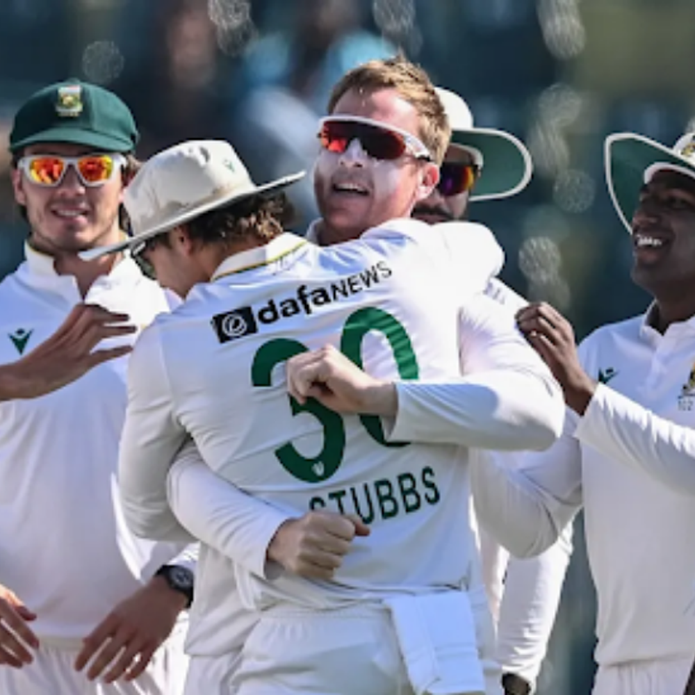 साउथ अफ्रीका ने पाकिस्तान को 8 विकेट से हराया:टेस्ट सीरीज 1-1 से बराबर; महाराज बने मैन ऑफ द मैच, मुथुस्वामी प्लेयर ऑफ सीरीज