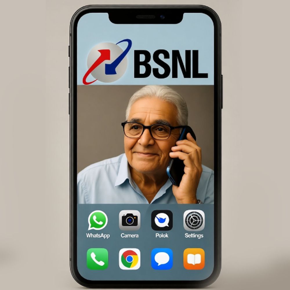 सीनियर सिटीजन के लिए BSNL का सस्ता प्लान लॉन्च:₹1812 में एक साल वैलिडिटी, अनलिमिटेड फ्री कॉलिंग के साथ 2GB डेली डेटा मिलेगा