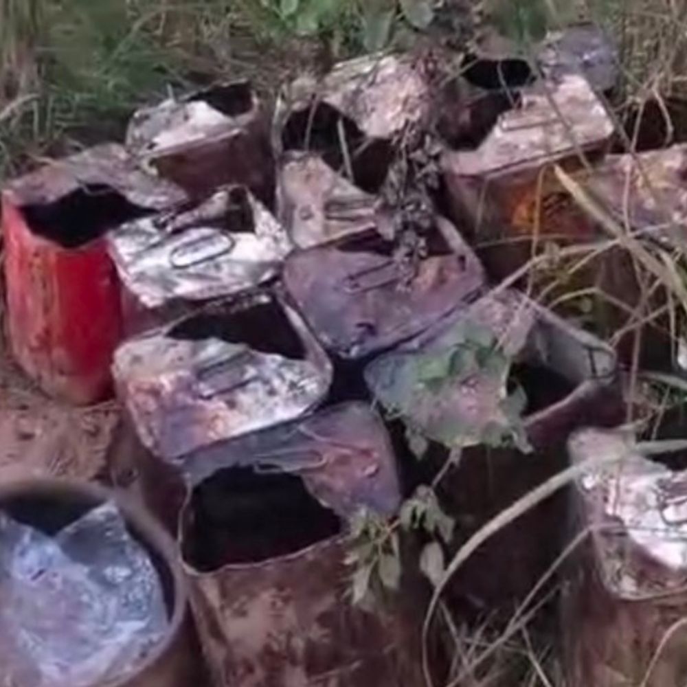 शेखपुरा पुलिस ने 462 लीटर शराब किए बरामद:CRPF और SSB के मदद से कार्रवाई; तस्करों की तलाश जारी