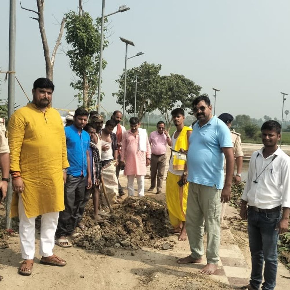 अरवल में छठ पूजा की तैयारियां तेज:घाटों पर साफ-सफाई जारी, मधुश्रवां धाम घाट पर विशेष व्यवस्था
