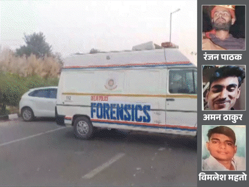 सिर-सीने में 6 गोली मारता था सिग्मा गैंग:दिल्ली एनकाउंटर में मारे गए रंजन पाठक के पास मिली AK-47; मर्डर के बाद चिपकाता था अपना बायोडाटा
