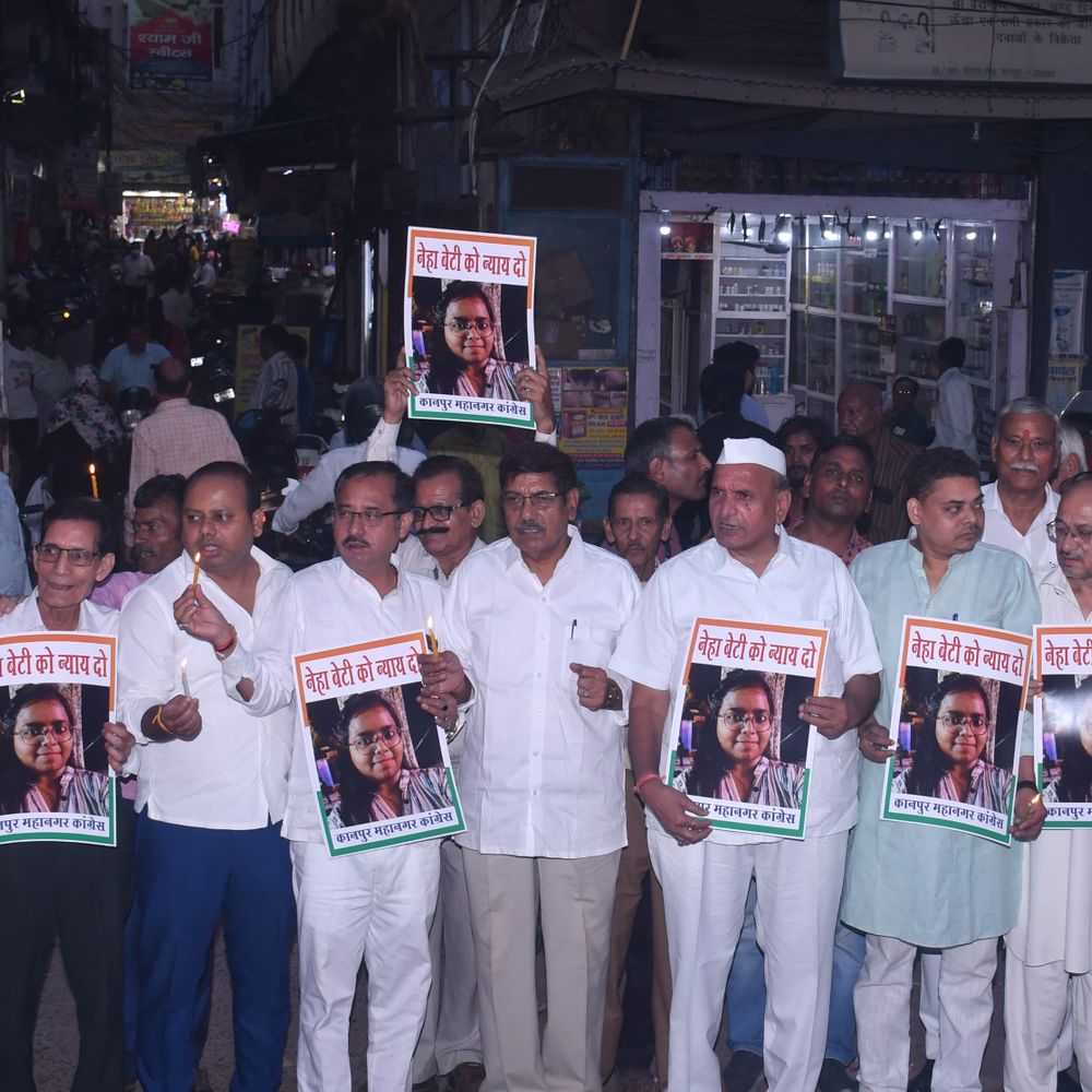 स्टेनो आत्महत्या मामले में न्याय के लिए कैंडल मार्च:सरकार से जांच की मांग,कांग्रेस प्रदेश अध्यक्ष परिजनों से मिलने आयेंगे