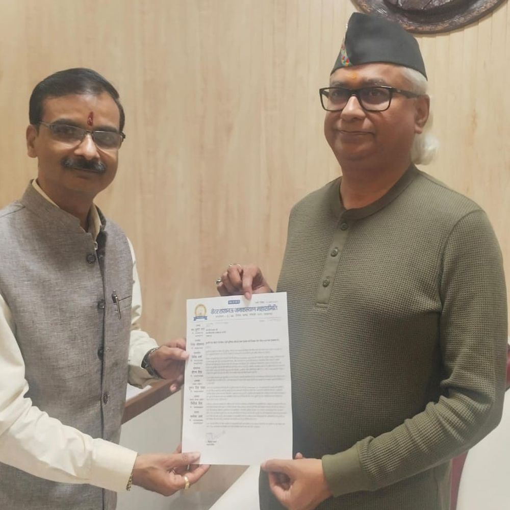 बेहटा-टेढ़ी पुलिया रोड सिक्स लेन बनाने की मांग:महासमिति ने विधायक से मुलाकात कर रक्षामंत्री को भेजा पत्र