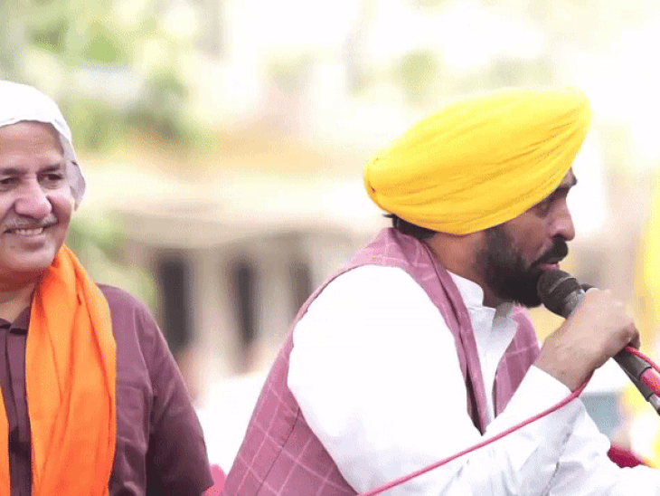 तरनतारन उप-चुनाव: सीएम भगवंत मान पहुंचे प्रचार करने:बोले- अभी पंजाब में पराली जली नहीं, दिल्ली वालों को धुआं पहुंच भी गया