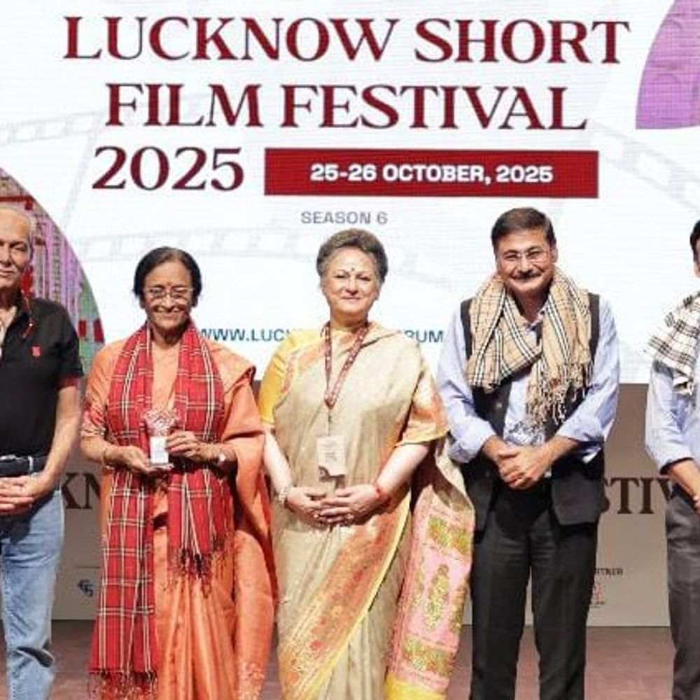 लखनऊ में दो दिवसीय शॉर्ट फिल्म फेस्टिवल:पहले दिन 10 शार्ट फिल्में दिखाई गई, शॉर्ट फिल्म मेकर और कलाकारों का लगा जमावड़ा