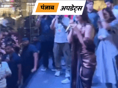 बॉलीवुड एक्ट्रेस शहनाज गिल ने भाई के लिए मांगे वोट:जालंधर में फैंस से मिलीं, फिल्म 'इक कुड़ी'- बिग बॉस पर की यादें शेयर की