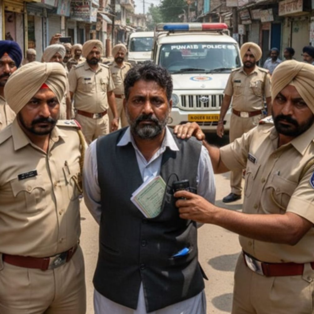 पाकिस्तान के लिए जासूसी के आरोप में 2 पकड़े:पुलिस बोली- कपूरथला आर्मी कैंट एरिया के फोटो और सीक्रेट प्लान पाक भेजे