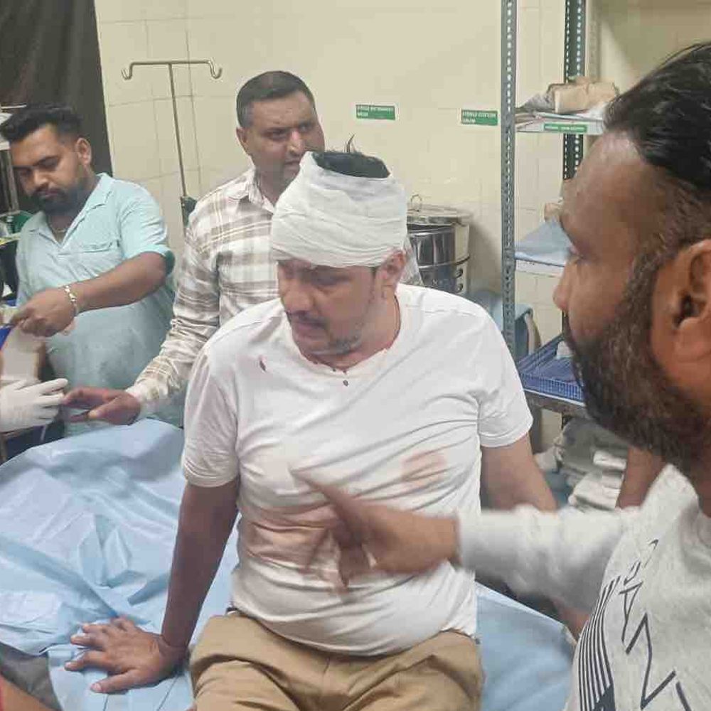 पंजाब में AAP नेता को सिर में मारी गोली:आनंदपुर साहिब में शादी समारोह में गए थे, चंडीगढ़ PGI रेफर