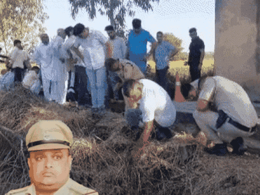 हरियाणा ASI सुसाइड केस की जांच से परिवार संतुष्ट नहीं:परिजन बोले-15 दिन से गोली का खोल ही तलाश रही पुलिस; रोहतक SP से मिलेंगे