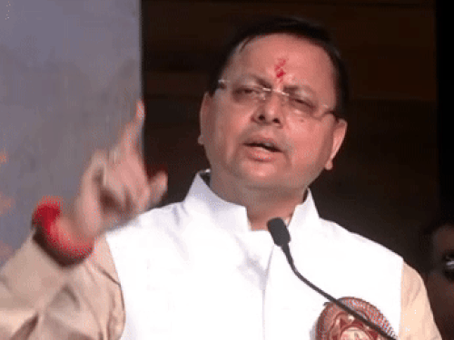 CM धामी ने विपक्ष पर बदला अपना टोन:बोले- जितना विरोध करोगे, उतनी तेजी से काम करेंगे, हम राष्ट्रविरोधियों-हक छीनने वालों के लिए कठोर