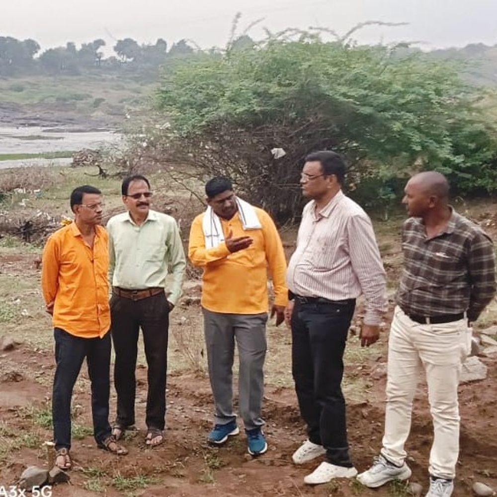 गोई नदी पर पुल निर्माण प्रक्रिया शुरू:स्वीकृति के सवा साल बाद बोरिंग टेस्टिंग शुरू; चार किलोमीटर की दूरी घटेगी