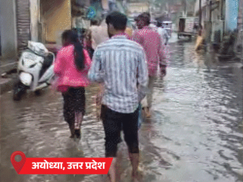 चक्रवात मोन्था कमजोर पड़ा, लेकिन यूपी-बिहार तक असर:MP में तेज हवाओं से तापमान गिरा, राजस्थान में बूंदाबांदी; आंध्र में तीन लोगों की मौत