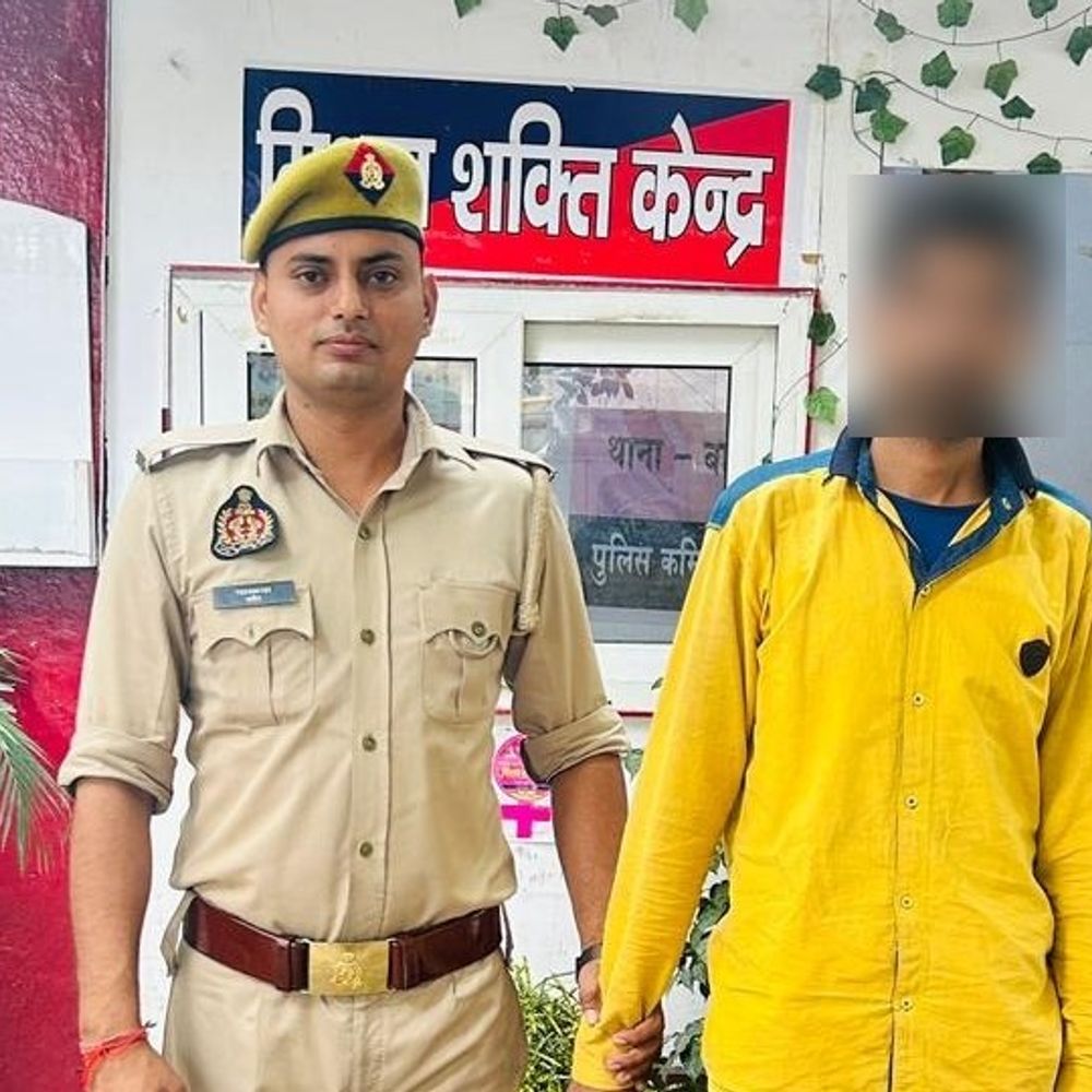 लखनऊ में पत्नी की हत्या का आरोपी पति गिरफ्तार:शराब पीने के बाद हुआ था विवाद, दीवार पर सिर लड़ा कर मार डाला