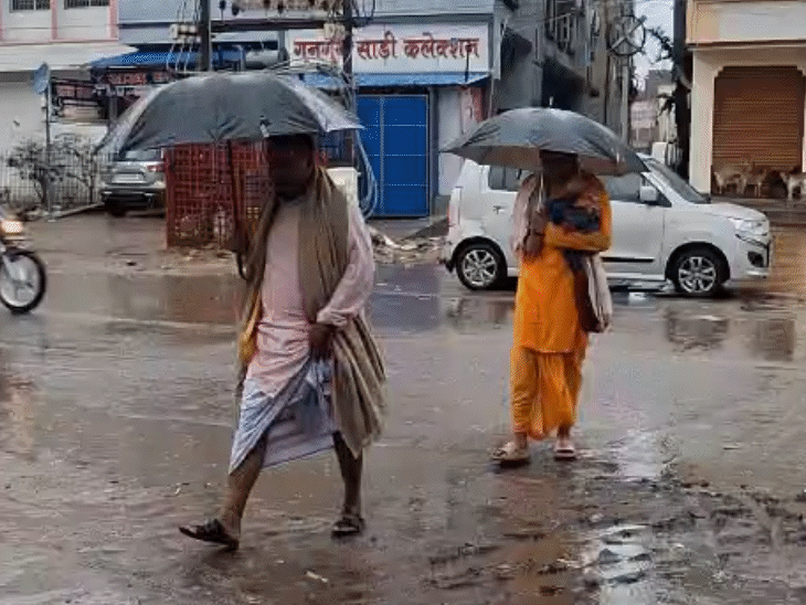 मुजफ्फरपुर में ‘मोन्था’ तूफान का असर,बारिश से ठंड का एहसास:  3 से 4 डिग्री तक तापमान गिरने की संभावना; धान की फसलों को नुकसान – Muzaffarpur News