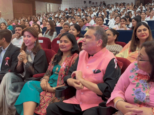 लुधियाना पहुंची एक्ट्रेस हिना खान:  ब्रेस्ट कैंसर जागरूकता शिविर में लिया हिस्सा; मंत्री बोले- स्वास्थ्य जांच को प्राथमिकता दें महिलाएं – Ludhiana News