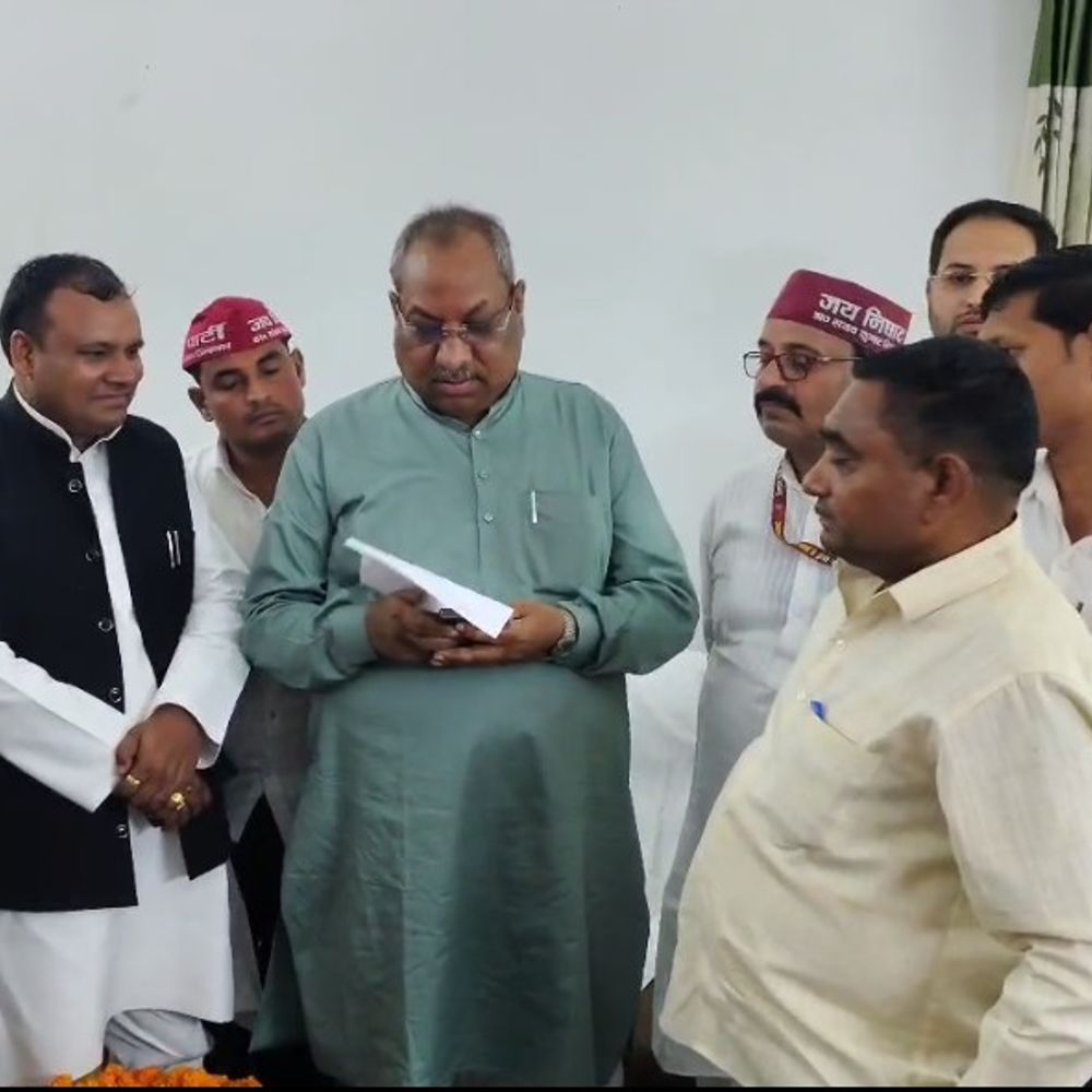 संजय निषाद बोले- आजम खान अपने समाज के स्टार हैं:वह सोचें उन्हें किसके साथ रहना है, 'हाथी' का वोट सुबह 11 बजे तक पड़ जाता है