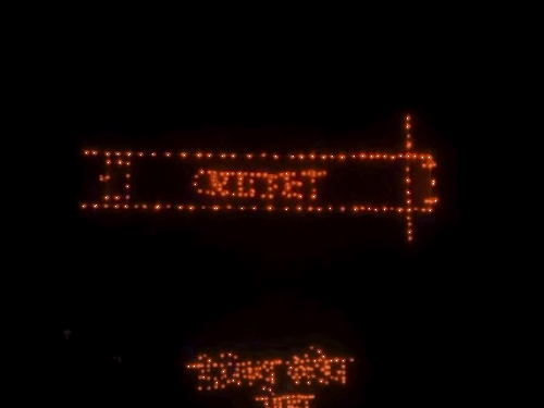 पेंड्रा में 7100 दियों से सजा 6 एकड़ खेल मैदान:देव दीपावली पर क्रिकेट पिच-ट्रैक जगमगाए, तुलसी विवाह भी हुआ