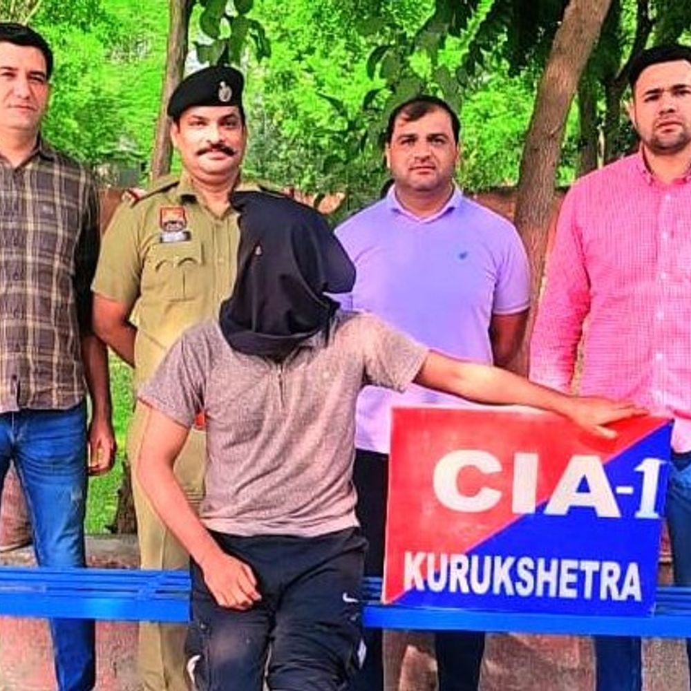 एनकाउंटर में पकड़े बदमाश को भेजा जेल:  पूर्व सरपंच पर करना था हमला, DGP ने ट्वीट कर कुरुक्षेत्र CIA को बधाई दी – Kurukshetra News