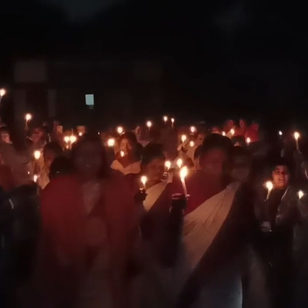 जमुई में मतदाता जागरूकता कैंडल मार्च:11 नवंबर को वोट देने की अपील, नुक्कड़ नाटक कार्यक्रम आयोजित