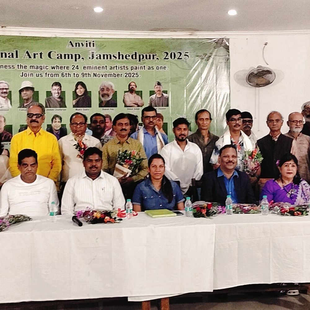 जमशेदपुर के मानगो में नेशनल आर्ट कैंप शुरू:  देश भर से 25 कलाकार हुए शामिल, 4 दिन चलेगा वर्कशॉप; अंतिम दिन लगेगी प्रदर्शनी – Jamshedpur (East Singhbhum) News
