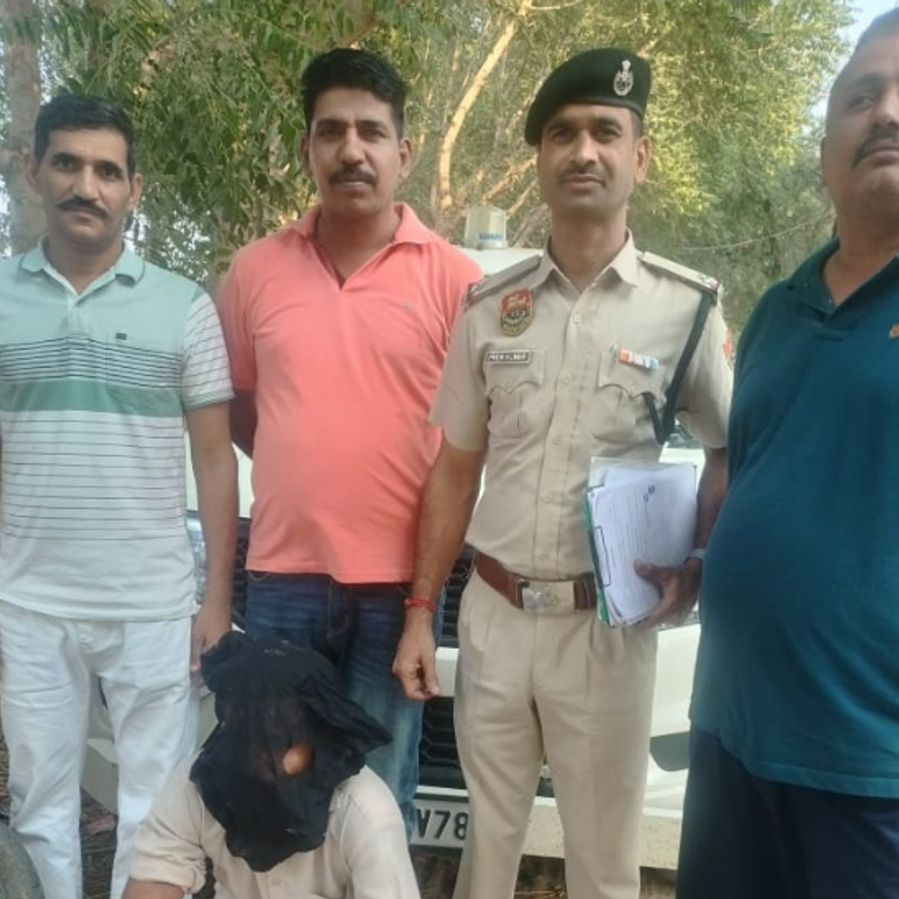 फतेहाबाद पुलिस ने पकड़ा पंजाब निवासी नशा तस्कर:  बिना नंबर की बाइक पर आ रहा था बेचने; नाकेबंदी करके किया काबू – Fatehabad (Haryana) News