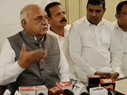 भूपेंद्र हुड्‌डा बोले- BJP और चुनाव आयोग एकदूसरे के स्पोक्सपर्सन:हरियाणा में तो सरकार ही चुराई गई, राहुल गांधी के खुलासे का बिहार में दिखेगा असर