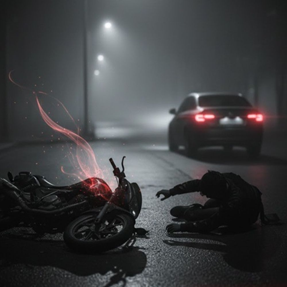 सोनीपत में कार ने बाइक सवार को टक्कर मारी:  राहगीरों ने उठाया, गंभीर हालत में अस्पताल ले गया बेटा, केस दर्ज – Gohana News