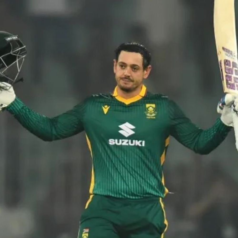 साउथ अफ्रीका ने पाकिस्तान को 8 विकेट से हराया:सीरीज 1-1 से बराबर; डी कॉक का नाबाद शतक,डि जॉर्जी के साथ 153 रन की पार्टनरशिप