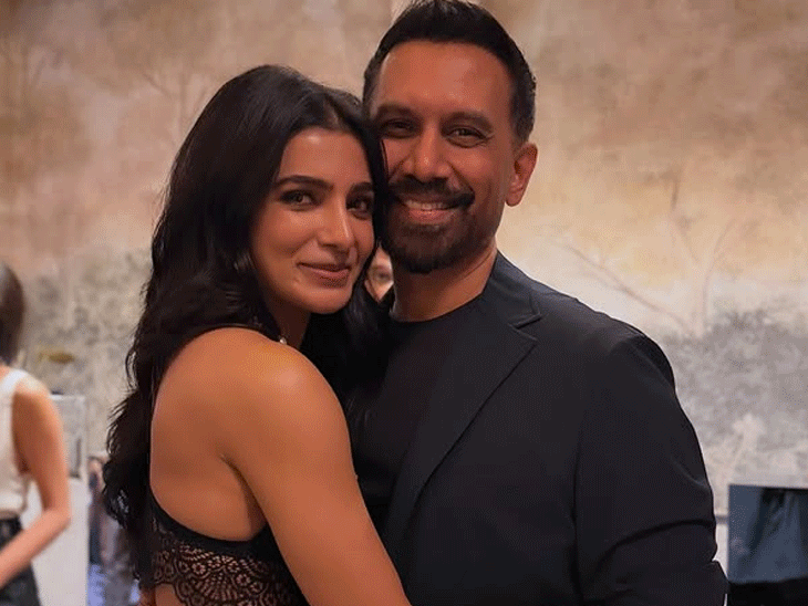 सामंथा ने राज निदिमोरु संग रिश्ता किया कन्फर्म?:एक्ट्रेस ने डायरेक्टर को गले लगाते हुए दिया पोज, शेयर की तस्वीर