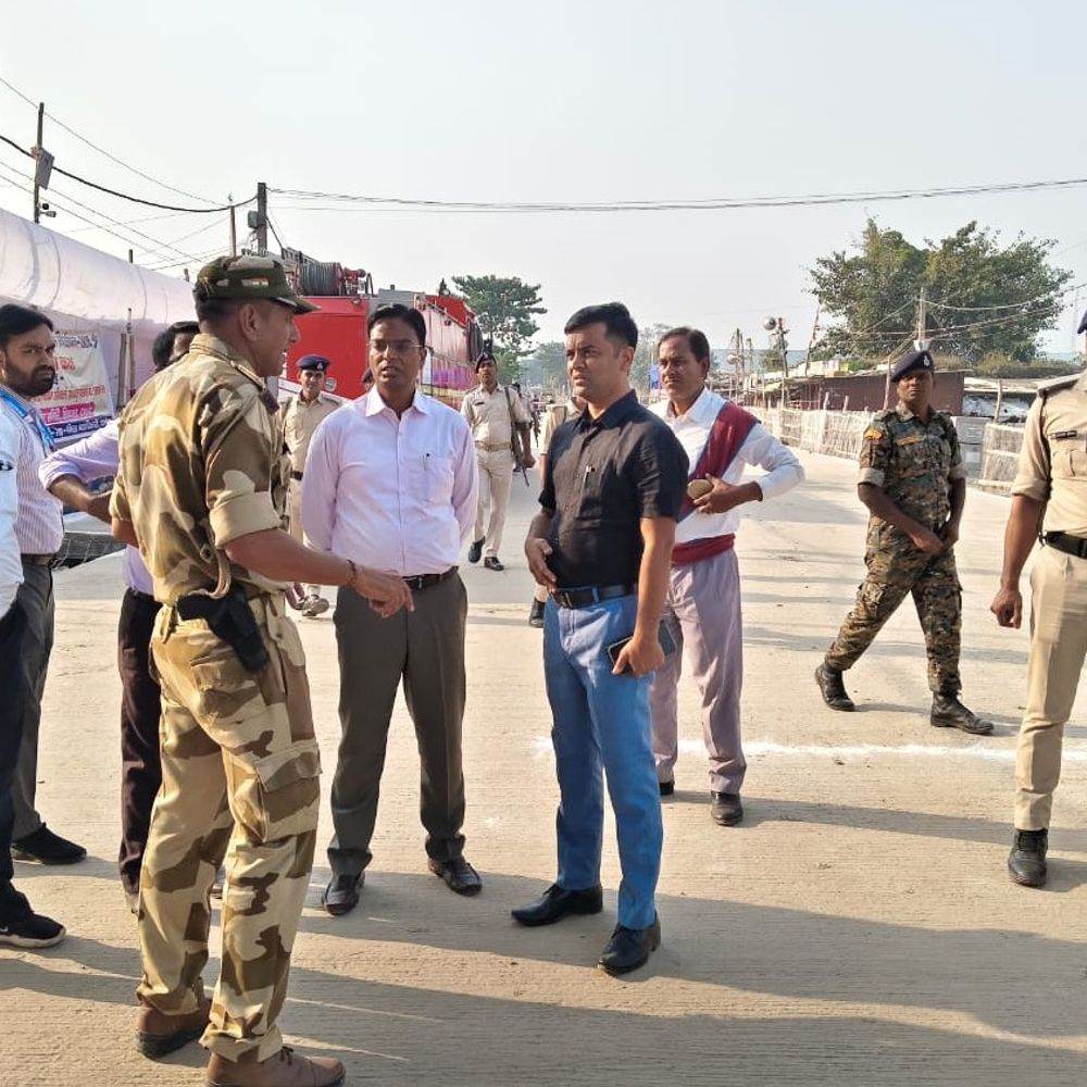 दरभंगा में काउंटिंग सेंटर का अधिकारियों ने लिया जायजा:डीएम, एसएसपी ने अधिकारियों को दिए आवश्यक निर्देश, बोले- EC की SOP के मुताबिक तैयारी करें