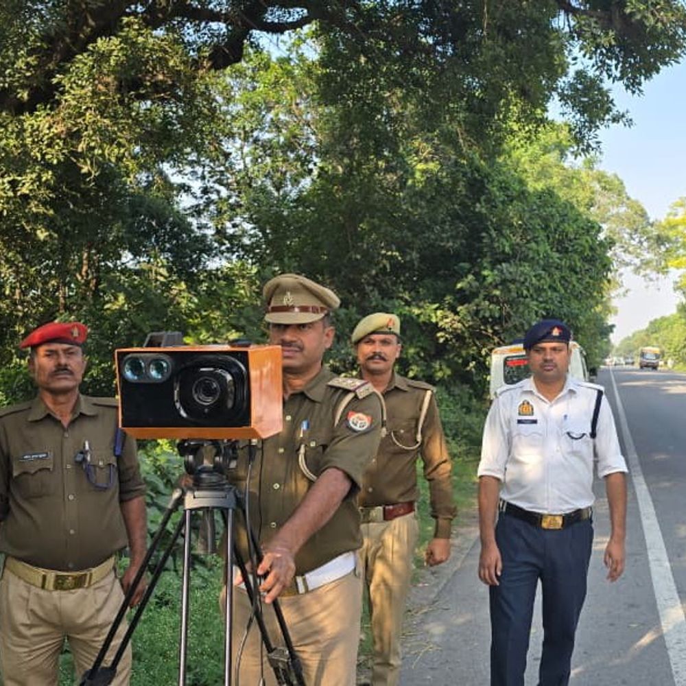 30 वाहनों पर लगा 62 हजार का जुर्माना:तेज रफ्तार वाहनों के खिलाफ चला अभियान