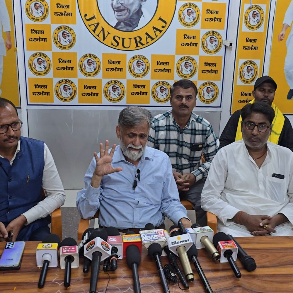 पूर्व डीजी आरके मिश्रा 11 नवंबर से देंगे धरना:दरभंगा में प्रशासन की निष्क्रियता के खिलाफ प्रदर्शन, असामाजिक तत्वों पर कार्रवाई न होने से नाराज