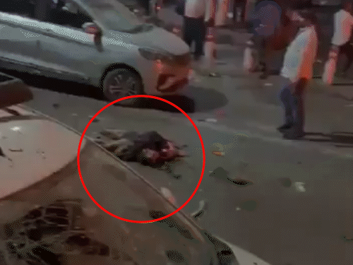 दिल्ली कार ब्लास्ट के दिल दहलाने वाले VIDEO:8 मौतें, सड़क पर बिखरे इंसानों के शरीर, जलती कारें; अस्पताल में ढेरों घायल