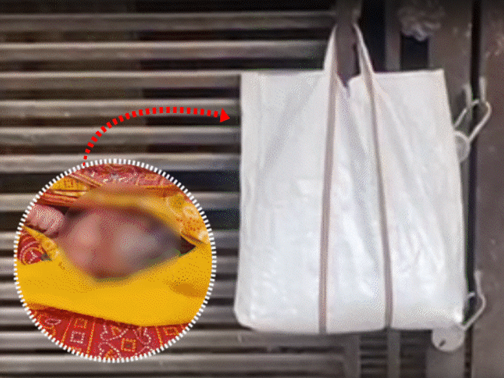 एक बच्ची को गोद लेने के लिए 200 कॉल:जिम ऑनर से सभी कह रहे, सर मुझे दे दीजिए; 2 दिन पहले जिम के गेट पर झोले में लटकी मिली थी मासूम