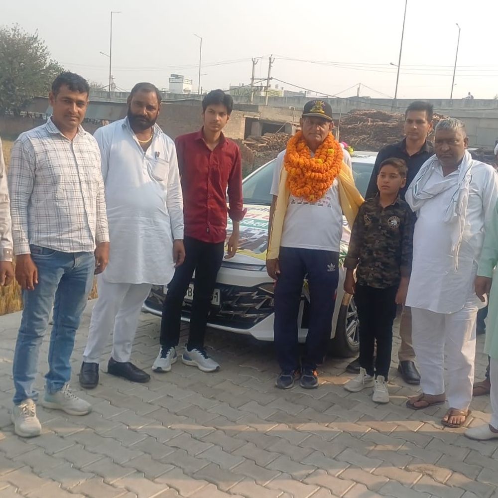 पानीपत के पूर्व सैनिक ने पूरी की 4200KM साइकिल यात्रा:  22 दिनों में कश्मीर से कन्याकुमारी पहुंचे; नशा मुक्ति का दिया संदेश – Matlouda News