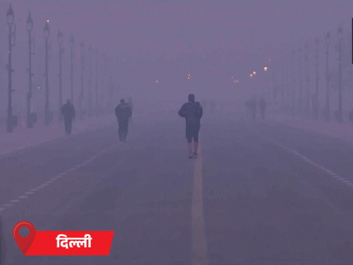 MP के 11 शहरों में तापमान 10 डिग्री से नीचे:राजस्थान में कोल्ड वेव का अलर्ट; दिल्ली में AQI 425 पहुंचा, निर्माण कार्यों पर रोक