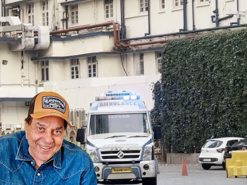 एक्टर धर्मेंद्र अस्पताल से डिस्चार्ज:डॉक्टर बोले- परिवार घर पर इलाज चाहता है, सांस की दिक्कत के कारण 2 दिन पहले भर्ती हुए थे